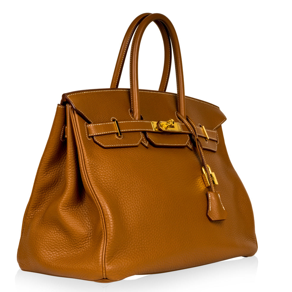 Hermès Birkin 35 Clémence Gold